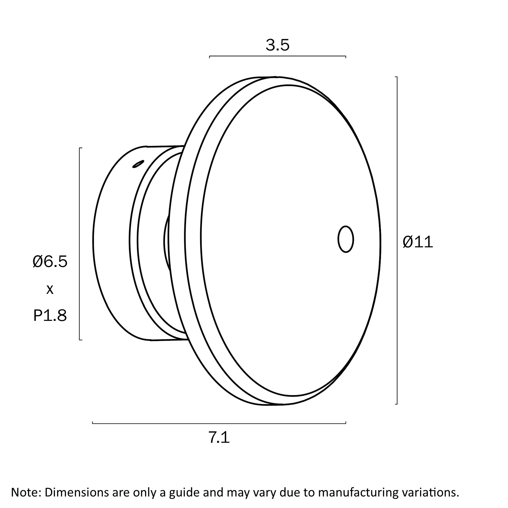 dimensions